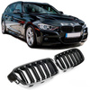 NJURGRILL BMW F30 F31 11-18 SVART BLANK DUBBEL