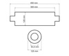 63,5 mm TurboWorks RS 409SS 300 mm mittljuddämpare