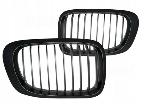 Njurgrill BMW E46 04.99-03.03 Coupe Svart Matt