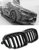 GRILL (NJURAR) BMW 1 F40 F41 19- DUBBEL GLANS SVART