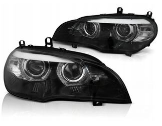 Lampor Full Led Svart För Bmw X5 E70 07-13 Xenon D1S