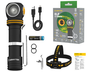 Odolná magnetická USB baterka Armytek Wizard C2 WR