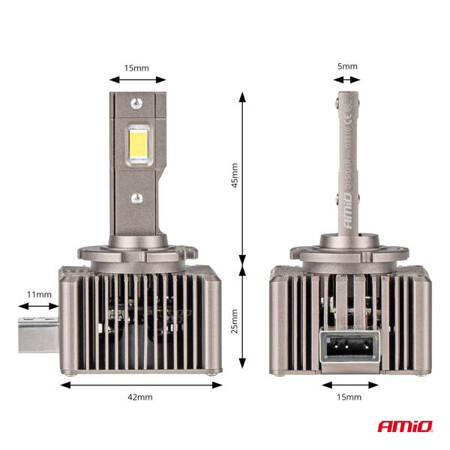 AMiO XD D1S D1R LED glödlampor