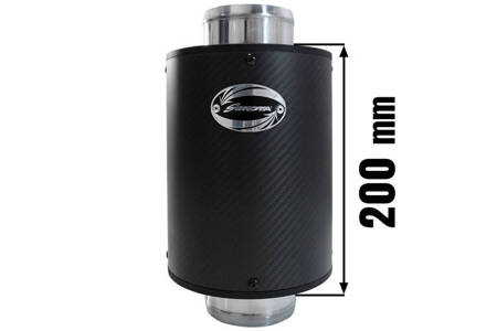 Airbox kolfilter 200x150 77mm XXL