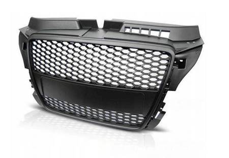 Audi A3 8P MATT BLACK RS-TYPE frontgrill