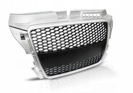 Audi A3 8P Silver RS-TYPE frontgrill