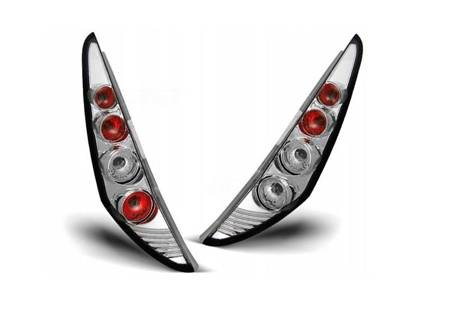 Baklyktor Nya Fiat Punto 2 99-03 3d Chrome