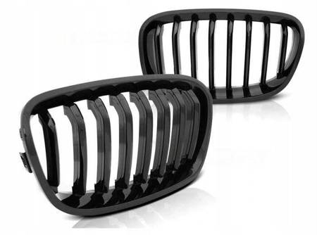 Front njurgrill glans för Bmw F20 F21 11-14