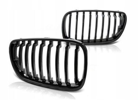 Front njurgrill glansig för Bmw X3 E83 06-10