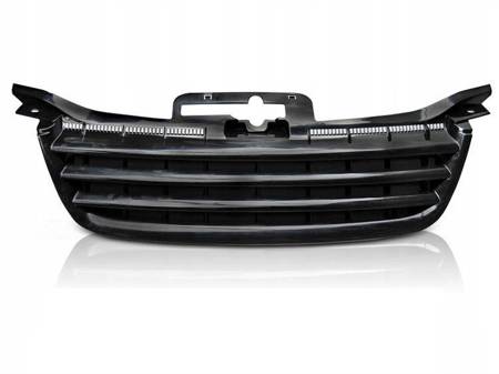 Frontgaller VW Touran 03-06 Svart glans