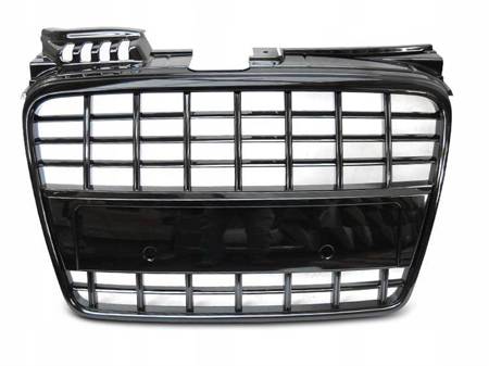 Frontgrill Audi A4 B7 04-08 S8 LOOK GLOSSY BLACK