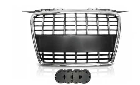 Frontgrill Sport Chrome för Audi A3 8p 2005-2008