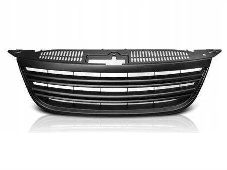 Frontgrill VW Tiguan 07-11 Svart Matt