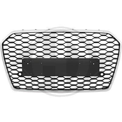 GRILL AUDI A6 C7 11-14 RS6 LOOK PDC