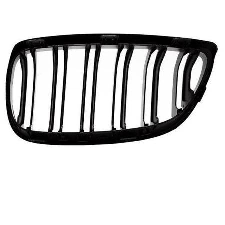 GRILL BMW E92 06-10 SVART MATT DUBBLA ARMAR