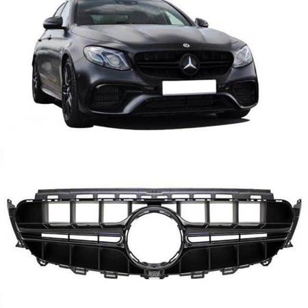 GRILL MERCEDES W213 E 16- E63 AMG LOOK