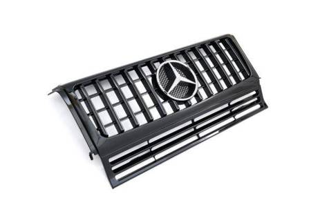 GRILL MERCEDES W463 G 90-12 PANAMERICANA GT SVART