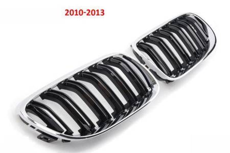 GRILL (NJURAR) BMW E92 10-13 SVART/KROM