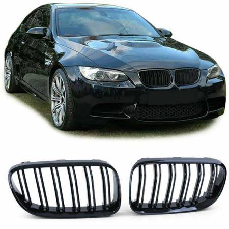 GRILL (NJURAR) BMW E92 E93 10-13 SVART GLANS M3