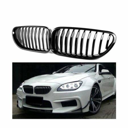 GRILL (NJURAR) BMW F06 F12 F13 BLANK SVART