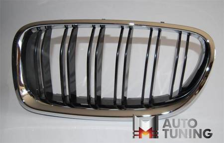 GRILL (NJURAR) BMW F10/F11 LOOK M5 SVART/KROM