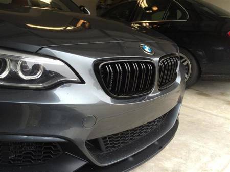 GRILL (NJURAR) BMW F22 / F23 DUBBEL SVART