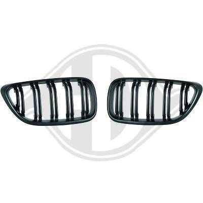 GRILL (NJURAR) BMW F22 / F23 DUBBEL SVART