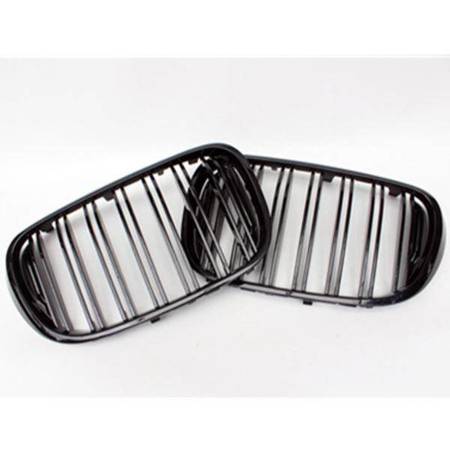 GRILL (NJURAR) BMW G11 G12 15- GLOSSY BLACK DUBBEL