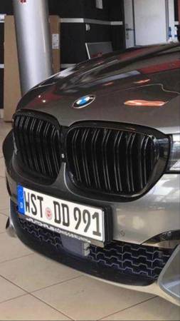 GRILL (NJURAR) BMW G11 G12 15- GLOSSY BLACK DUBBEL