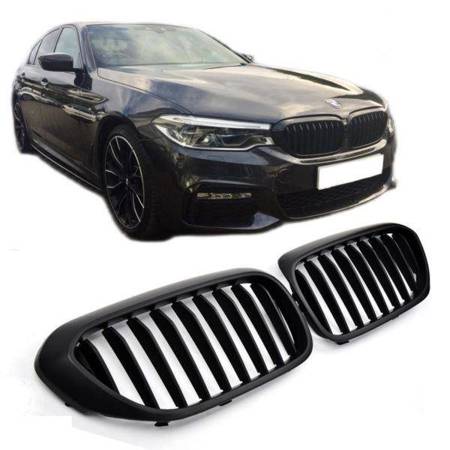 GRILL (NJURAR) BMW G30 G31 17-6/20 MATT SVART