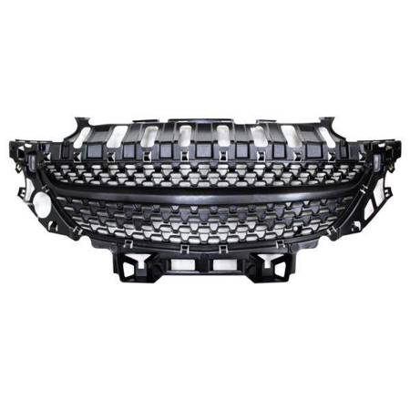 GRILL UTAN MÄRKE OPEL ADAM 12-19 SVART