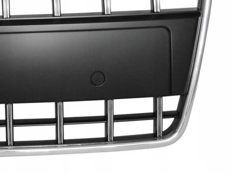 Grill Audi A4 B7 04-08 S8 Look Chrome Svart