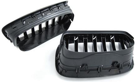 Grill Svart Glans Matt För Bmw X5 E70 X6 E71 08-