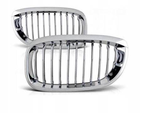 Grill, njurar BMW E46 Coupe 03-06 grill CHROM