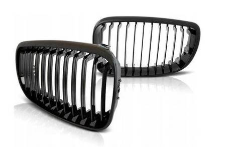 Grill, njurar BMW E87/E81 07-11 grill BLACK Gloss