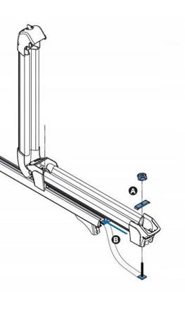 Hållare för skidställ Ski Rack 6