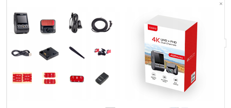 Kamerainspelare VIOFO A129PRO-G DUO GPS WIFI 4K