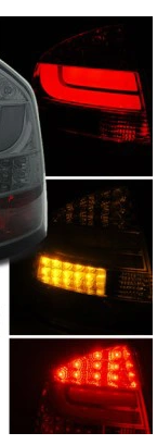 LAMPOR SKODA OCTAVIA II 2004- SMOKE LED BAR