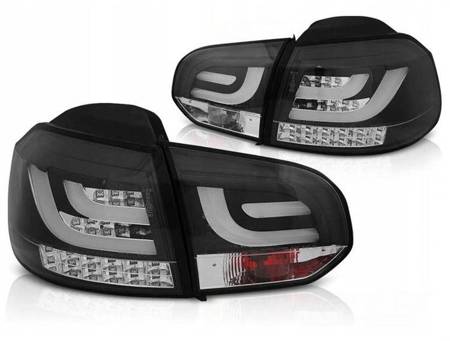 LED bakljus Vw Golf 6 08-12 svart led bar