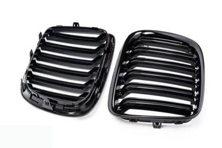 NJURGRILL BMW X1 E84 09-15 DUBBELBLANK SVART