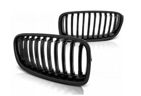 Njurgrill BMW F30/F31 11- Blank svart