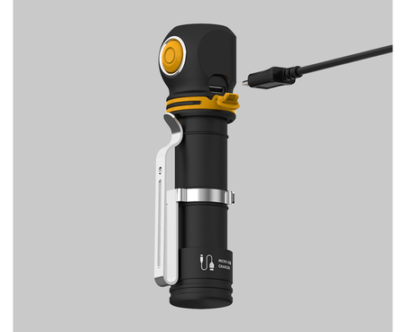 Odolná magnetická USB baterka Armytek Wizard C2 WR