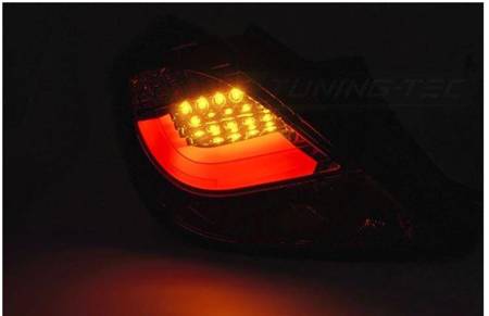 Opel Corsa d 3d LED lampor 06-14 svart led bar