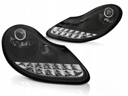 SVARTA LED-LAMPOR för PORSCHE BOXSTER 96-04 911 996