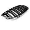 GRILL BMW E92 06-10 SVART MATT DUBBLA ARMAR