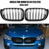 GRILL (NJURAR) BMW X3 X4 F25 F26 M LOOK BLANK SVART