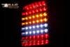 LED bakljus VW T5 Transporter svart 03-15