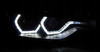 Lampor Bmw F30 F31 11-15 Led Svart Drl Xenon D1s