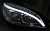 Lampor Mercedes W204 C-klass 07-10 Krom Led Dts