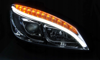 Lampor Mercedes W204 C-klass 07-10 Krom Led Dts